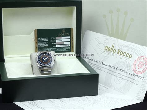 Rolex Oyster Perpetual 36 116034 Oyster Quadrante Nero Arabi